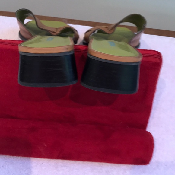 Light brown 1” mule heel - Picture 4 of 4